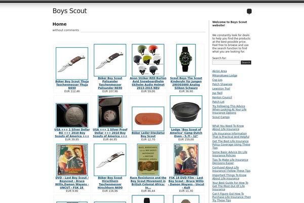 Journalist theme site design template sample