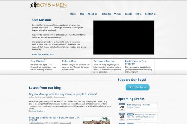 Biznizz theme site design template sample