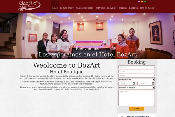 bozarthotel.com site used Bozart