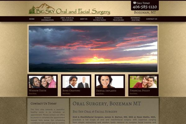 bozemanoralsurgery.com site used 2058-template-r