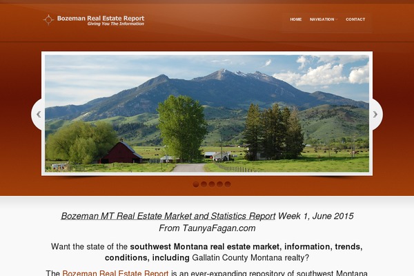 Prospect theme site design template sample