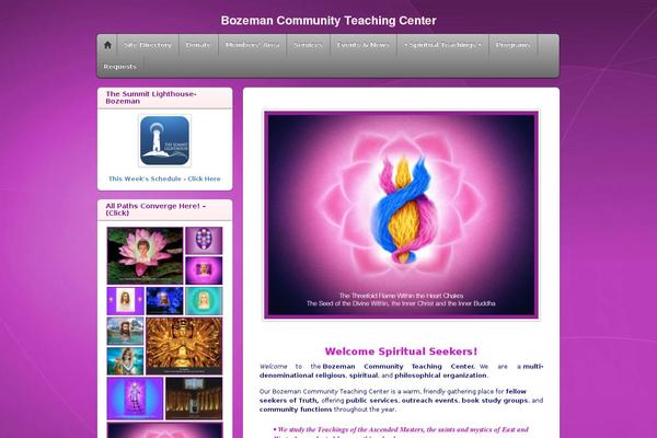 Site using jQuery Smooth Scroll plugin