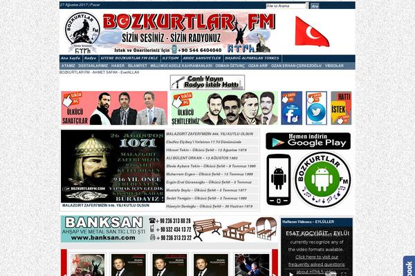 Site using Widget Post Slider plugin