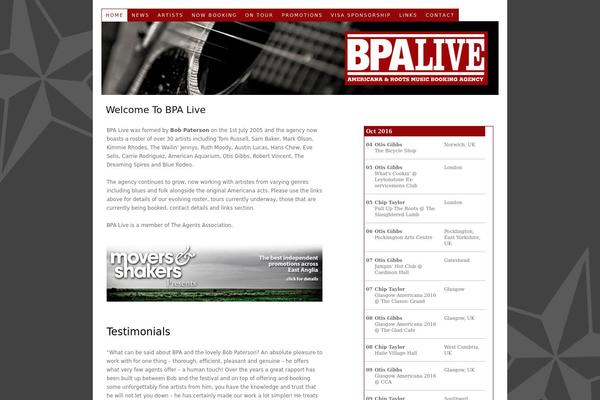 Thesis 1.8.4 theme site design template sample