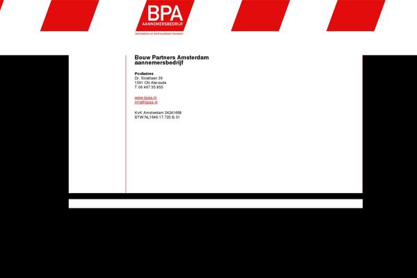 bpaa.nl site used Bpa