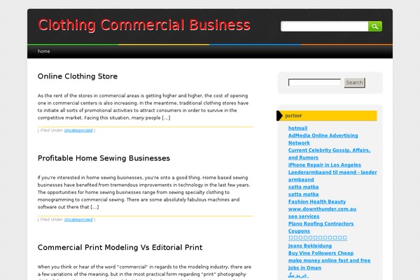 Arb theme site design template sample