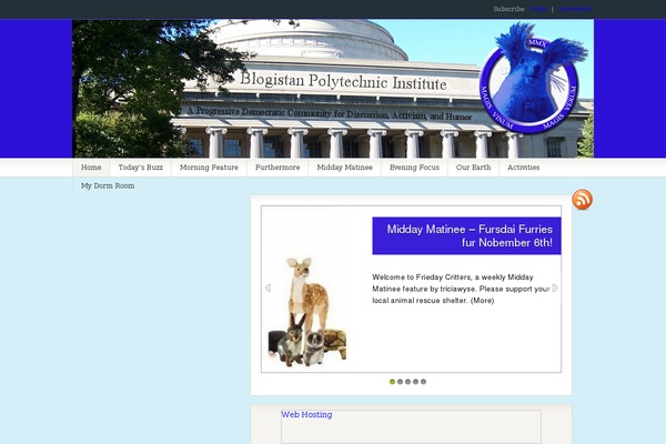 Fresh News theme site design template sample
