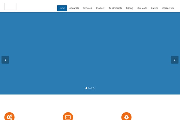 Flat Theme theme site design template sample