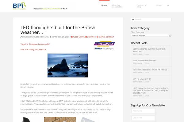 X Child theme site design template sample