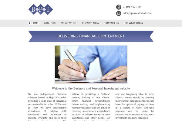 bpinvestment.com site used Bpi