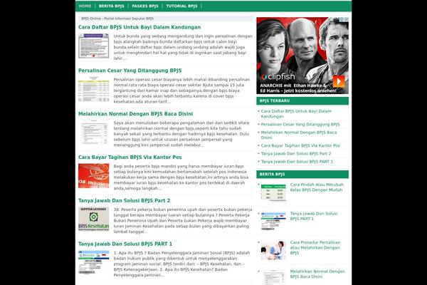 Flat728 theme site design template sample
