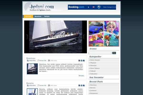 Grizzly theme site design template sample