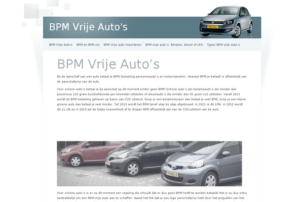 bpmvrijeautos.com site used Bpm