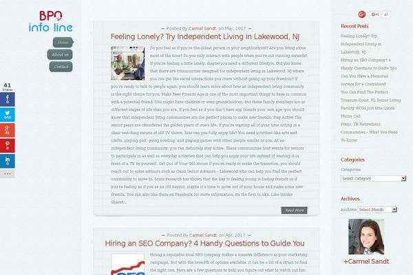 Site using Monarch plugin