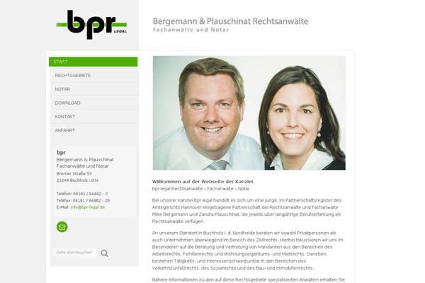 bpr-legal.de site used Bo-kanzlei