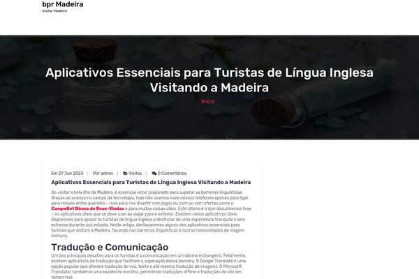 Hantus theme site design template sample