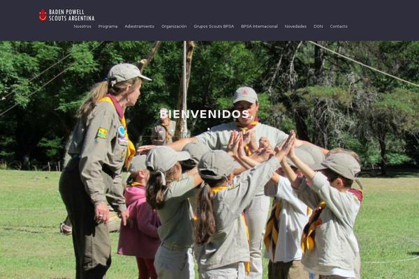 Invent theme site design template sample