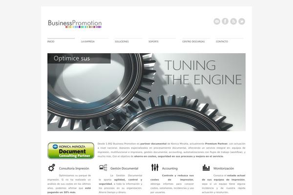 Perfekto theme site design template sample