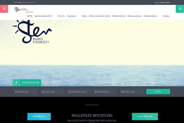 Love Travel theme site design template sample