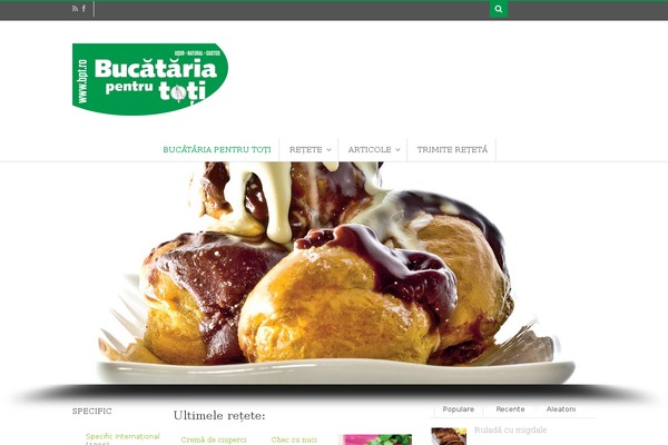 Food & Cook theme site design template sample