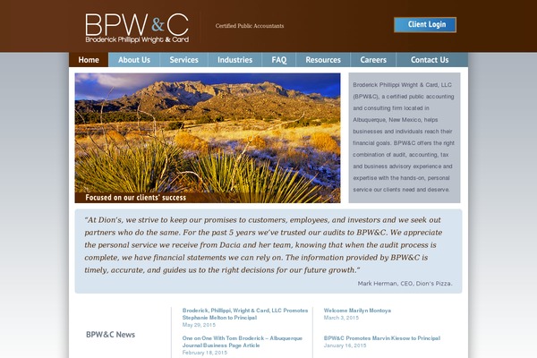bpwccpa.com site used Bpwc