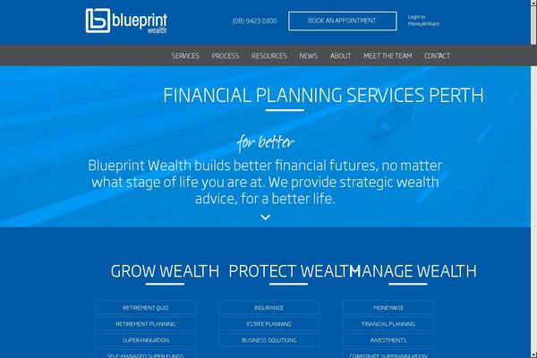 bpwealth.com.au site used Blueprintwealth