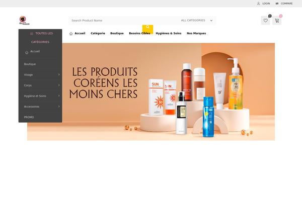 Site using YITH WooCommerce Compare plugin