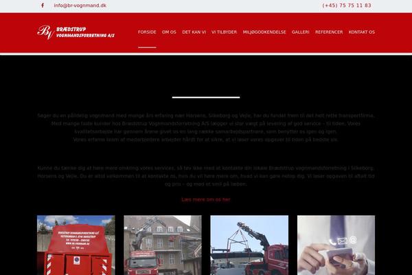 Megalith theme site design template sample