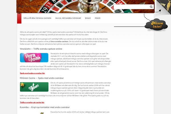 bra-svenska-casinon.se site used Clean and Clear