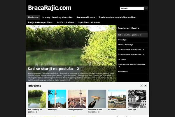 Magazinum theme site design template sample