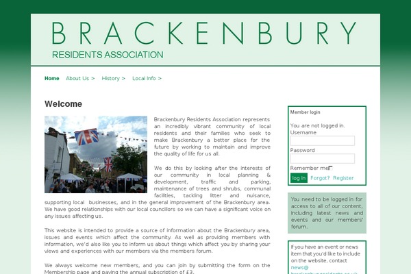 brackenburyresidents.co.uk site used Kale