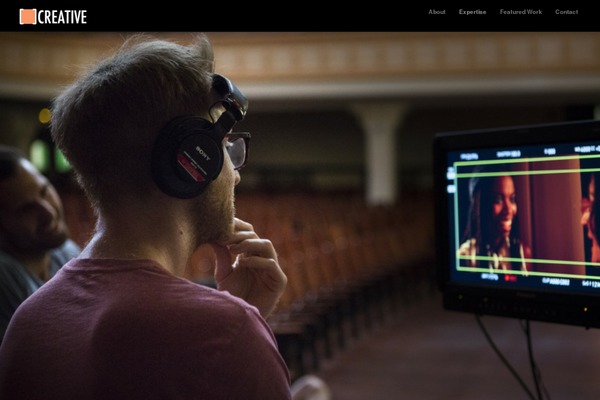 Mercurial theme site design template sample