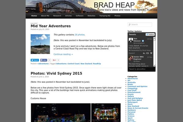 brad.net.nz site used NS Minimal