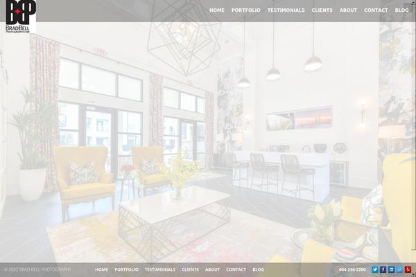 Elevate theme site design template sample