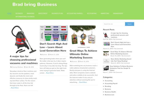 Spike281.tmp theme site design template sample