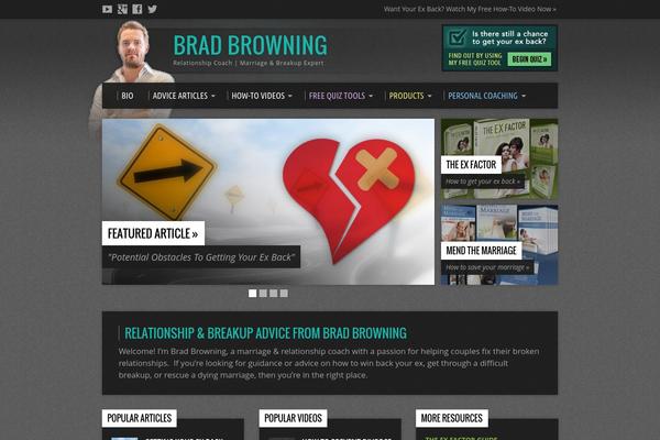 Resurrect theme site design template sample