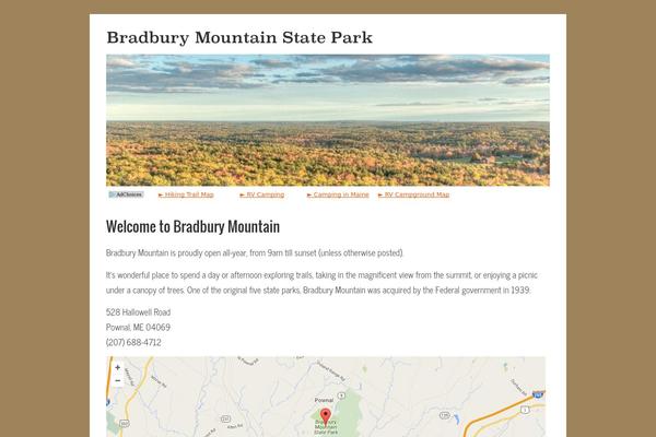 bradburymountain.com site used Headway