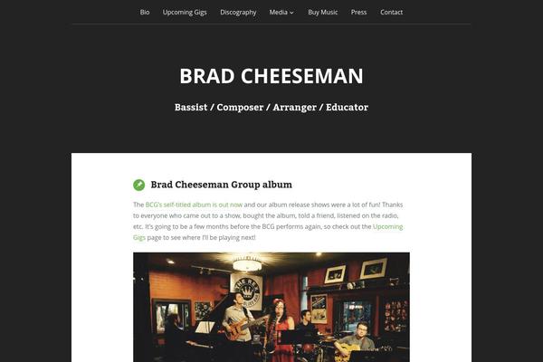 Site using MF Gig Calendar plugin