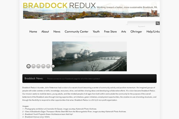 braddockredux.org site used Deluxe