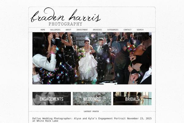 bradenharris.com site used Prophoto4