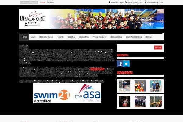 Deadline theme site design template sample