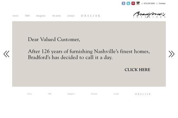 bradfordsinteriors.com site used Bradford