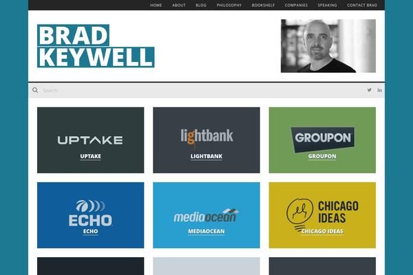 KAMI theme site design template sample