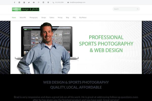 Incomeup theme site design template sample
