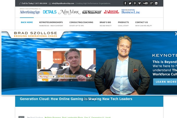bradszollose.com site used Quentin