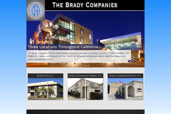 brady.com site used Brady