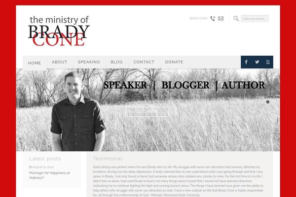 Brandon theme site design template sample