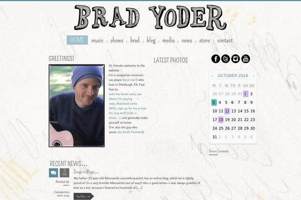 Queed theme site design template sample