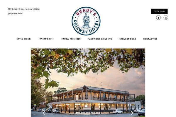 bradysrailwayhotel.com.au site used Thecourthouse