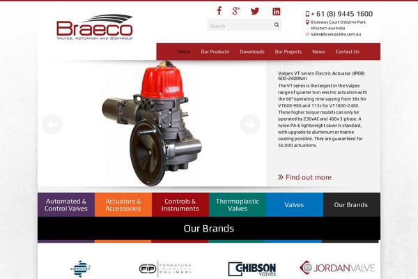 Titan theme site design template sample